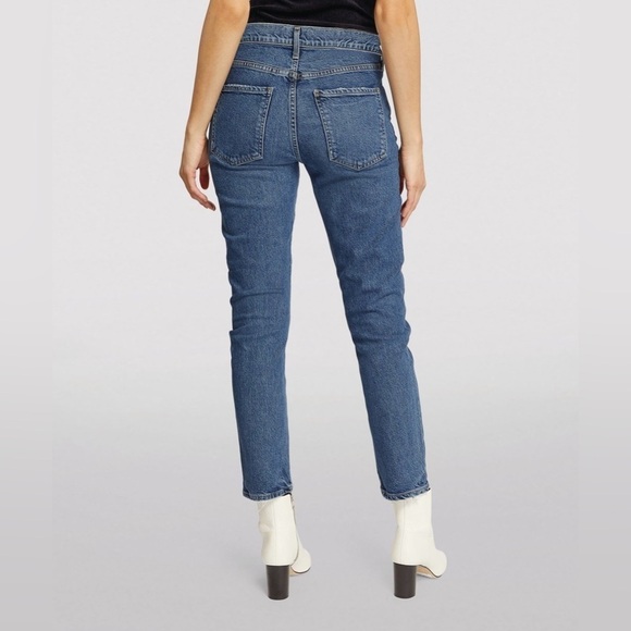 AGOLDE Denim Toni Skinny Straight Jeans Ankle Size 27 Mid Rise - Picture 3 of 12
